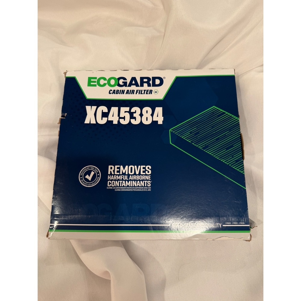ECOGARD XC45384 Cabin Air Filter Premium Replacement White Automotive Filter